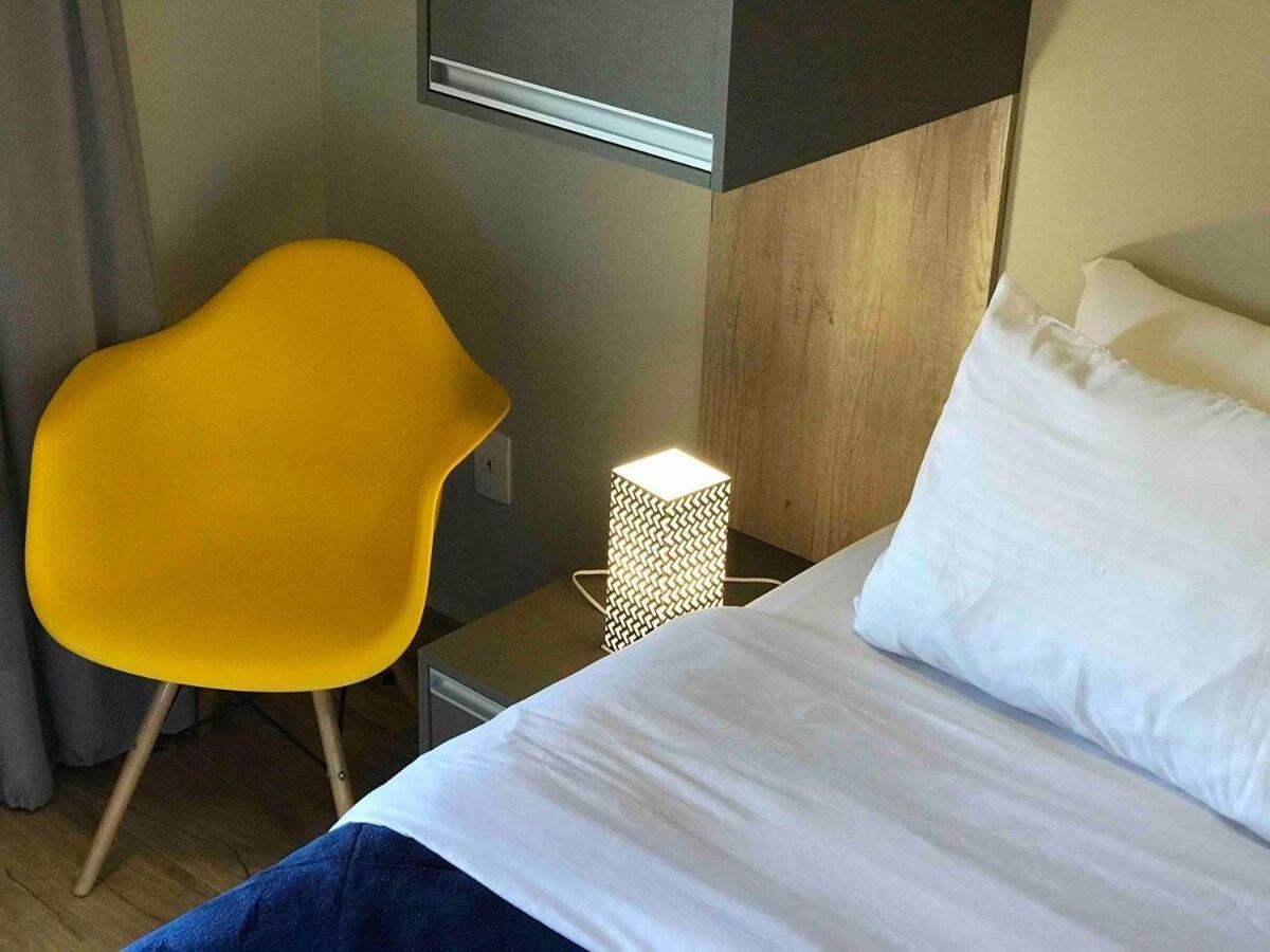 Flat 317 Granja Cotia Wi-Fi Equipado E Funcional Apartman Kültér fotó